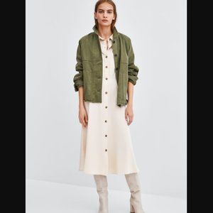 Zara Wide Shirt Dress XS
